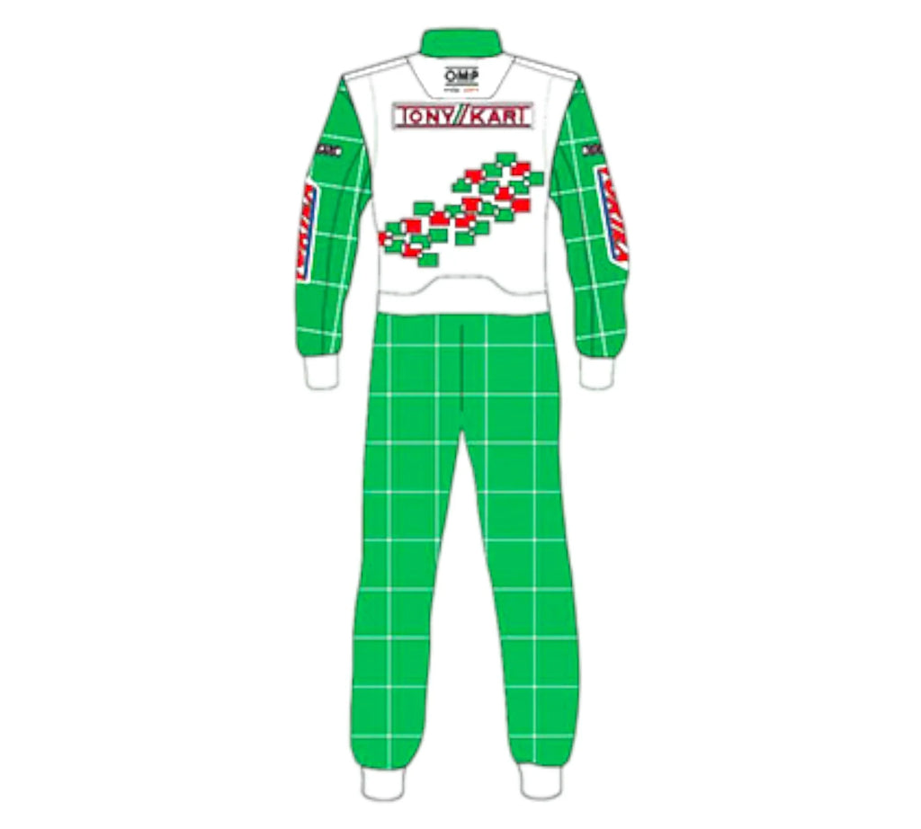 Tony Kart Sublimation Printed Overall Go Kart Driver Racing Suit Endless Racegear
