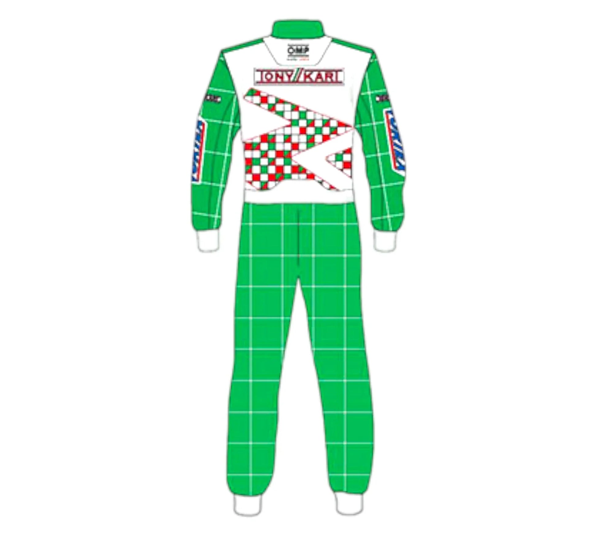 Tony Kart Sublimation Printed Overall  Driver Go Karting Suit Endless Racegear