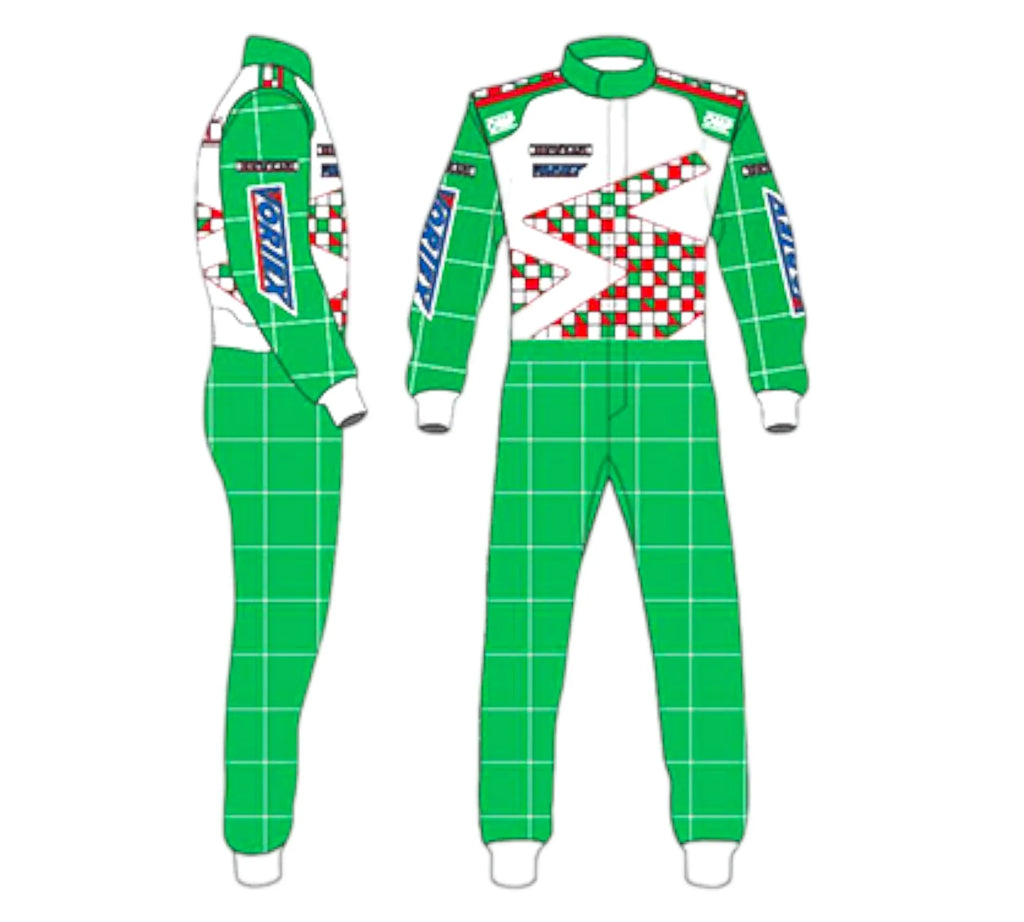Tony Kart Sublimation Printed Overall  Driver Go Karting Suit Endless Racegear