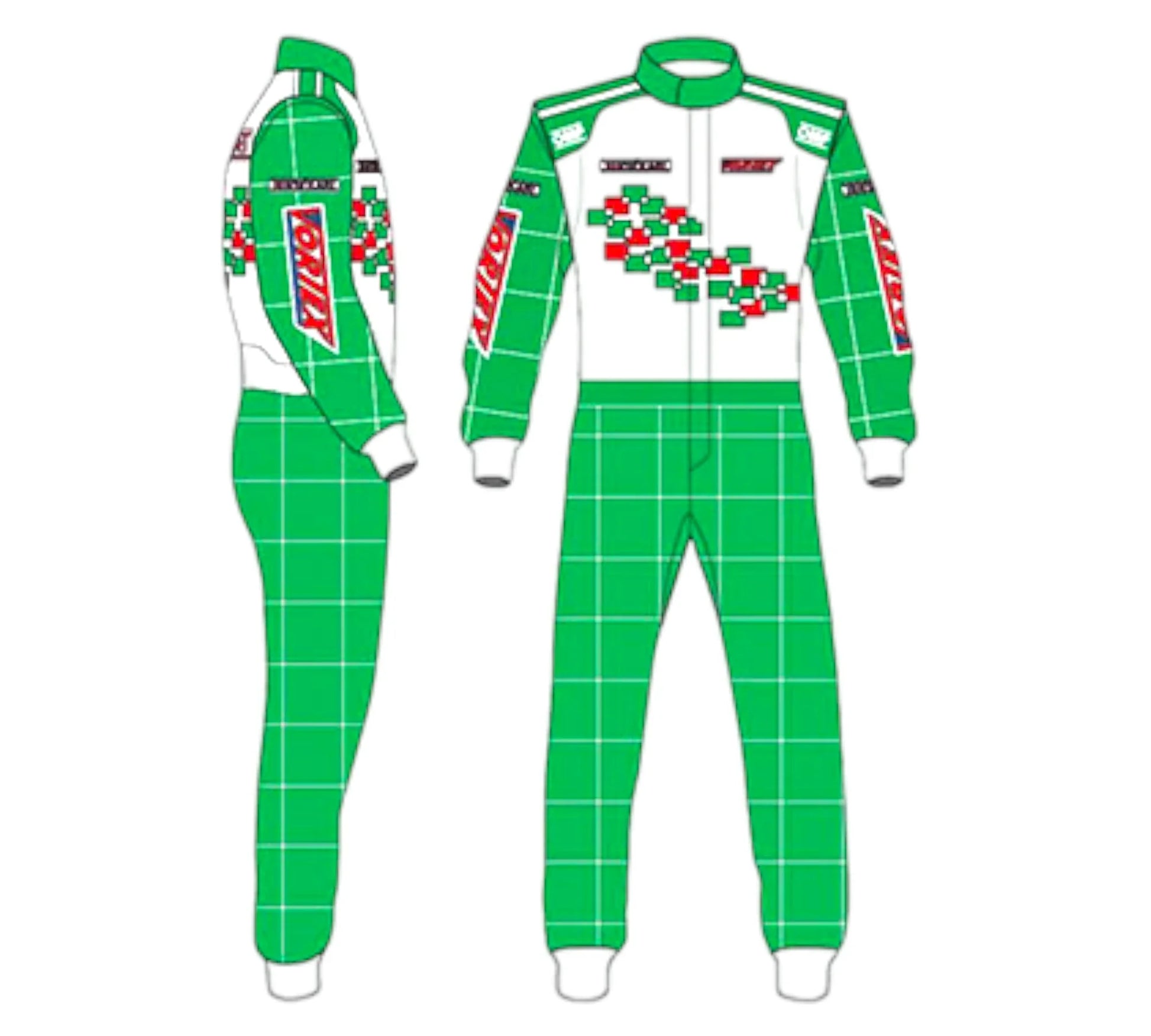 Tony Kart Sublimation Printed Overall Go Kart Driver Racing Suit Endless Racegear