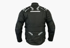 BGA Velocity Water Resistant & Breathable Motorcycle Riding Jacket Black