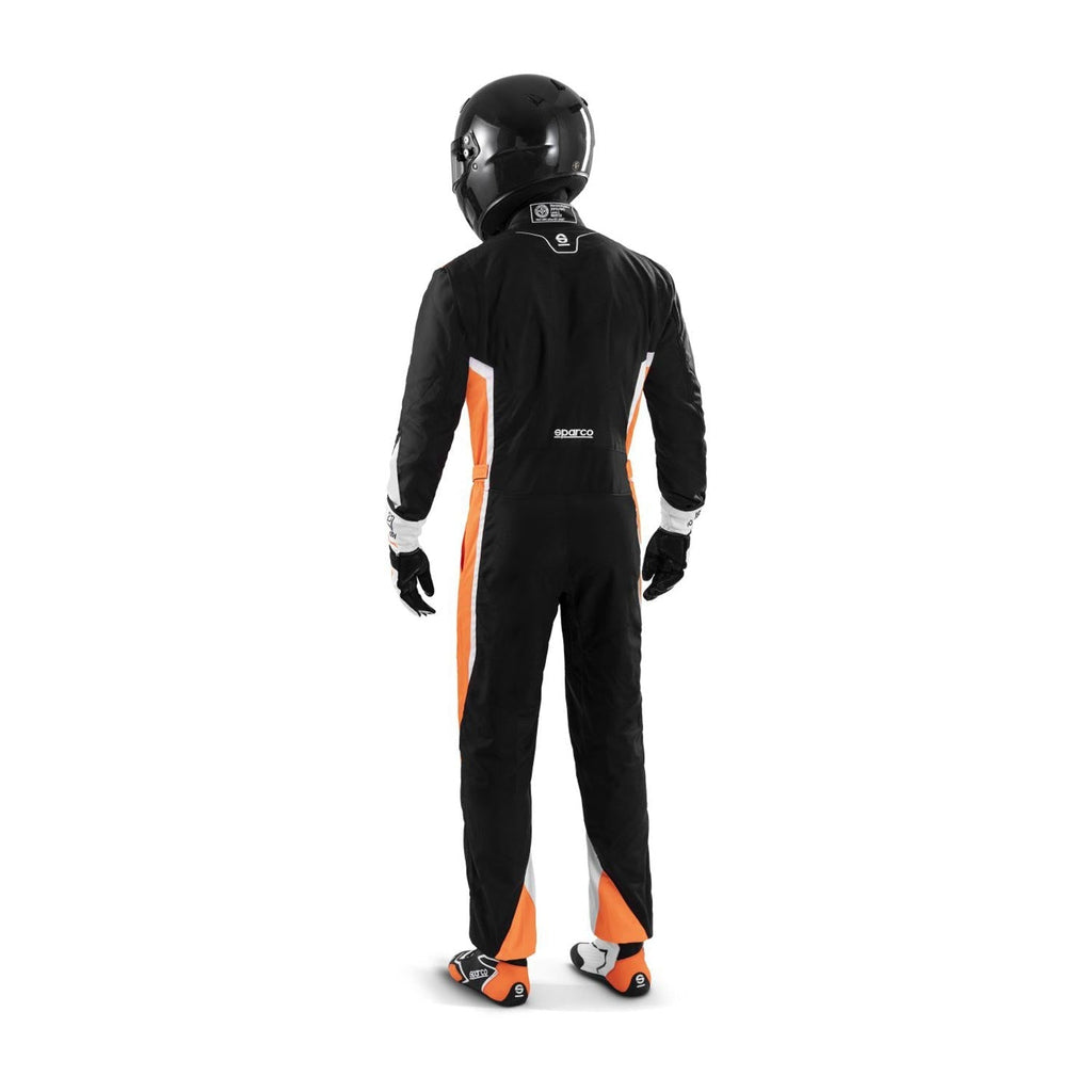 SPARCO KERB MY22 KARTING SUIT BLACK/ORANGE (CIK-FIA) Rental Sports
