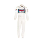 Sparco MARTINI RACING Suit white (FIA homologation) Rental Sports