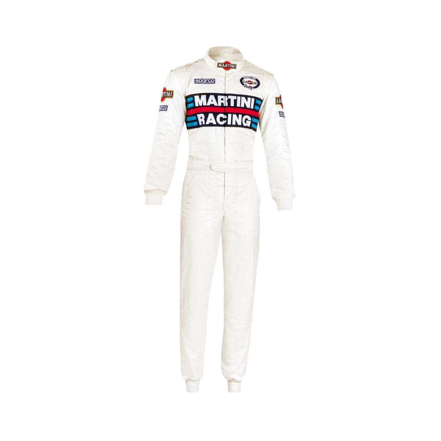 Sparco MARTINI RACING Suit white (FIA homologation) Rental Sports