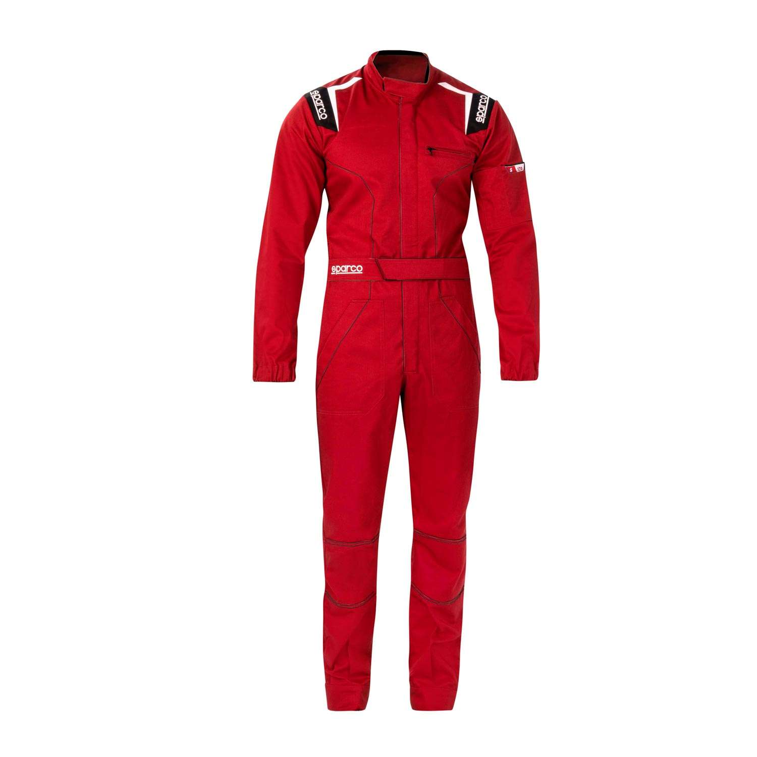 Sparco MS-4 Mechanic Overalls red Rental Sports
