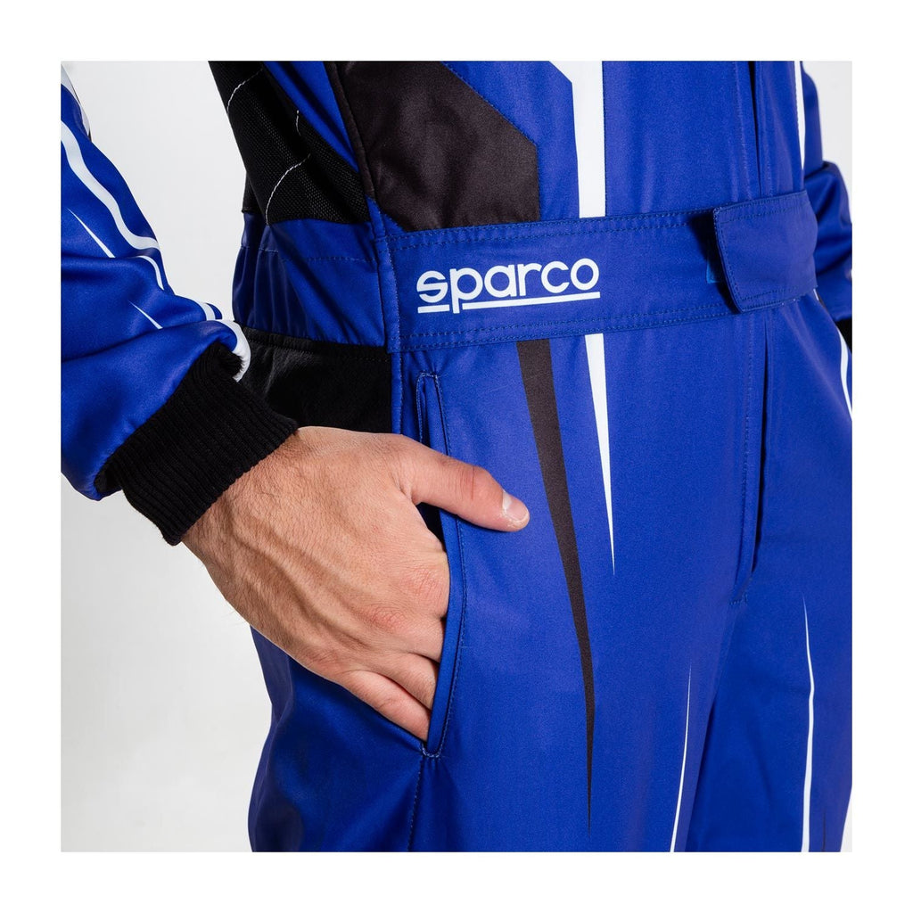 Sparco PRIME K MY20 Karting Suit black/blue (with homologation CIK-FIA) Endless Racegear